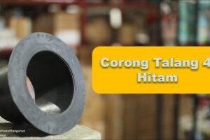 Toko Bangunan Jual Bahan Bangunan, Jual Corong Talang Di Bandung, Corong Talang 4′ Hitam