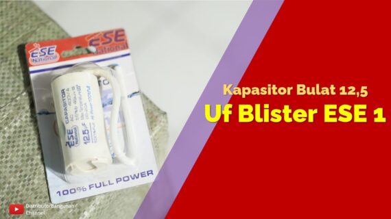 Toko Bangunan Jual Bahan Bangunan, Jual Kapasitor Di Bandung, Kapasitor Bulat 12,5 Uf Blister ESE