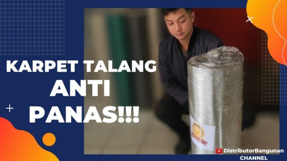 Karpet Talang Alumplast Silver BAJAFLEX👍👍