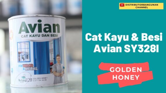 Distributor Cat Avian, Jual Cat Avian Di Bandung, Cat Kayu & Besi Avian SY328 Golden Honey