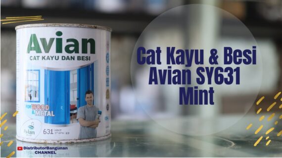 Distributor Cat Avian, Jual Cat Avian Di Bandung, Cat Kayu & Besi Avian SY631 Mint