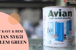 Distributor Cat Avian, Jual Cat Avian Di Bandung, Cat Kayu & Besi Avian SY651 Salem Green