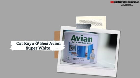 Distributor Cat Avian, Jual Cat Avian Di Bandung, Cat Kayu & Besi Avian Super White 500 cc