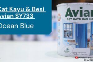 Distributor Cat Avian, Jual Cat Avian Di Bandung, Cat Kayu & Besi Avian SY733 Ocean Blue