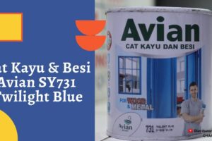 Distributor Cat Avian, Jual Cat Avian Di Bandung, Cat Kayu & Besi Avian SY731 Twilight Blue