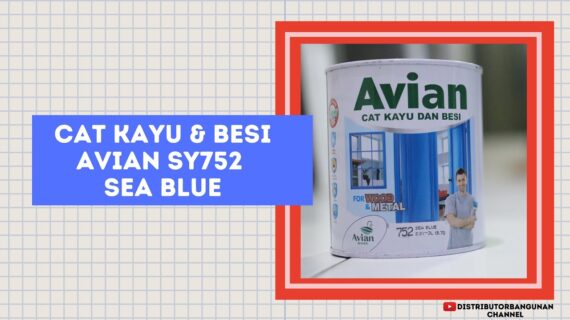 Distributor Cat Avian, Jual Cat Avian Di Bandung, Cat Kayu & Besi Avian SY752 Sea Blue