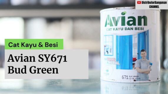 Distributor Cat Avian, Jual Cat Avian Di Bandung, Cat Kayu & Besi Avian SY671 Bud Green
