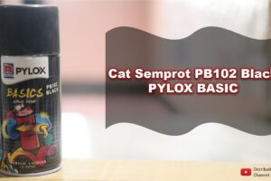 Toko Bangunan Jual Bahan Bangunan, Jual Cat Di Bandung, Cat Semprot PB102 Black PYLOX BASIC