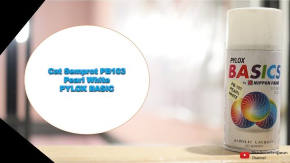 Toko Bangunan Jual Bahan Bangunan, Jual Cat Di Bandung, Cat Semprot PB103 Pearl White PYLOX BASIC