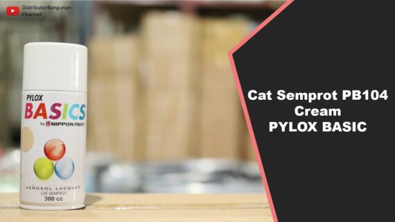 Toko Bangunan Jual Bahan Bangunan, Jual Cat Di Bandung, Cat Semprot PB104 Cream PYLOX BASIC