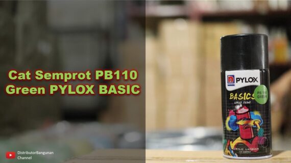 Toko Bangunan Jual Bahan Bangunan, Jual Cat Di Bandung, Cat Semprot PB110 Green PYLOX BASIC