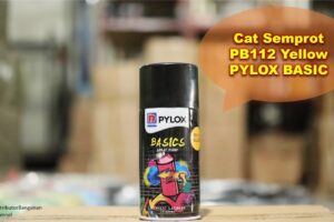 Toko Bangunan Jual Bahan Bangunan, Jual Cat Di Bandung, Cat Semprot PB112 Yellow PYLOX BASIC
