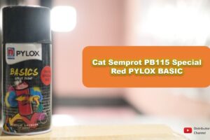 Toko Bangunan Jual Bahan Bangunan, Jual Cat Di Bandung, Cat Semprot PB115 Special Red PYLOX BASIC