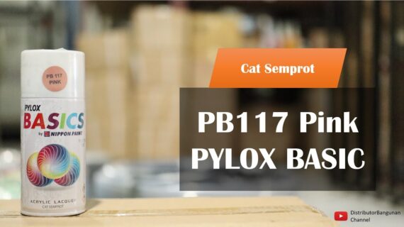 Toko Bangunan Jual Bahan Bangunan, Jual Cat Di Bandung, Cat Semprot PB117 Pink PYLOX BASIC
