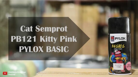 Toko Bangunan Jual Bahan Bangunan, Jual Cat Di Bandung, Cat Semprot PB121 Kitty Pink PYLOX BASIC