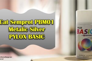 Toko Bangunan Jual Bahan Bangunan, Jual Cat Di Bandung, Cat Semprot PBM01 Metalic Silver PYLOX BASIC