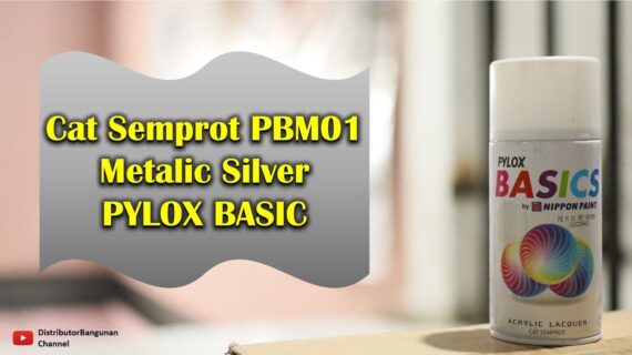 Toko Bangunan Jual Bahan Bangunan, Jual Cat Di Bandung, Cat Semprot PBM01 Metalic Silver PYLOX BASIC