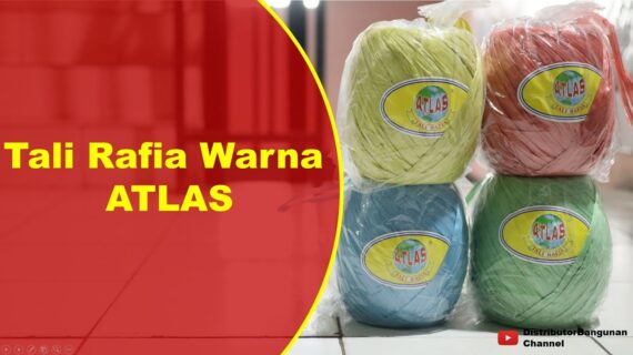 Toko Bangunan Jual Bahan Bangunan, Jual Tali Rafia Di Bandung, Tali Rafia Warna ATLAS