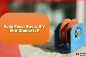Toko Bangunan Jual Bahan Bangunan, Jual Roda Pagar Di Bandung, Roda Pagar Bagus 8 V Biru Orange IJP