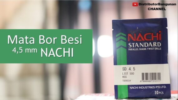 Toko Bangunan Jual Bahan Bangunan, Jual Mata Bor Di Bandung, Mata Bor Besi 4,5mm NACHI