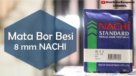 Toko Bangunan Jual Bahan Bangunan, Jual Mata Bor Di Bandung, Mata Bor Besi 8mm NACHI