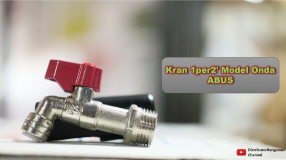 Toko Bangunan Jual Bahan Bangunan, Jual Kran Air Di Bandung, Kran 1/2′ Model Onda ABUS