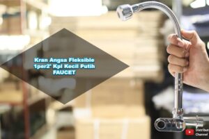 Toko Bangunan Jual Bahan Bangunan, Jual Kran Air Di Bandung, Kran Angsa 1/2′ Kpl Kecil Putih FAUCET