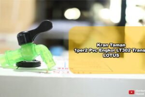 Toko Bangunan Jual Bahan Bangunan, Jual Kran Di Bandung, Kran Taman 1/2 Pvc Engkol LT302 Trans LOTUS