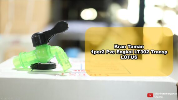 Toko Bangunan Jual Bahan Bangunan, Jual Kran Di Bandung, Kran Taman 1/2 Pvc Engkol LT302 Trans LOTUS
