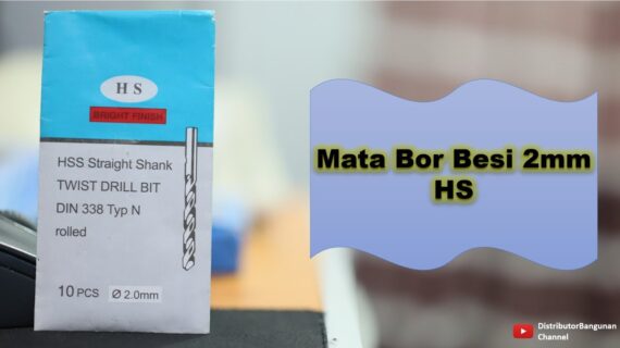 Toko Bangunan Jual Bahan Bangunan, Jual Mata Bor Di Bandung, Mata Bor Besi 2mm HS