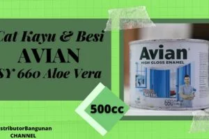Distributor Cat Avian, Jual Cat Avian Di Bandung, Cat Kayu & Besi Avian SY660 Aloe Vera 500cc