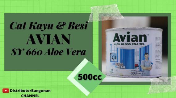 Distributor Cat Avian, Jual Cat Avian Di Bandung, Cat Kayu & Besi Avian SY660 Aloe Vera 500cc