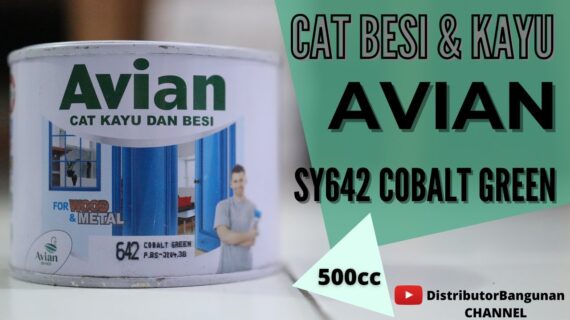 Distributor Cat Avian, Jual Cat Avian Di Bandung, Cat Kayu & Besi Avian SY642 Cobalt Green 500 cc