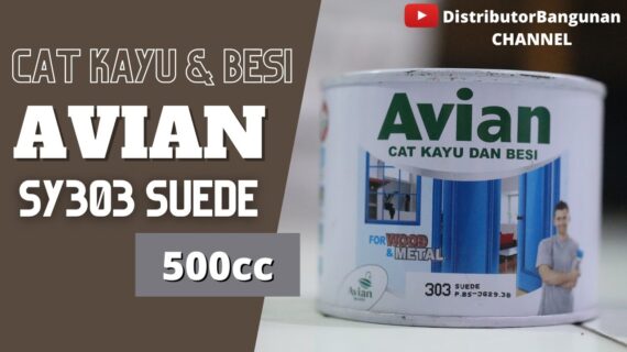 Distributor Cat Avian, Jual Cat Avian Di Bandung, Cat Kayu & Besi Avian SY303 Suede 500 cc