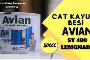 Distributor Cat Avian, Jual Cat Avian Di Bandung, Cat Kayu & Besi Avian SY480 Lemonade 500cc
