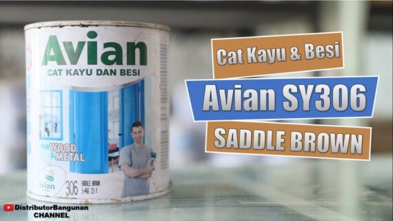 Distributor Cat Avian, Jual Cat Avian Di Bandung, Cat Kayu & Besi Avian SY306 Saddle Brown