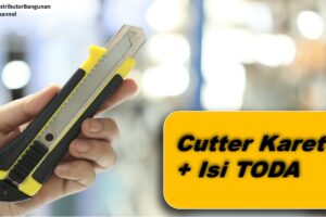 Toko Bangunan Jual Bahan Bangunan, Jual Cutter Di Bandung, Cutter Karet Isi TODA