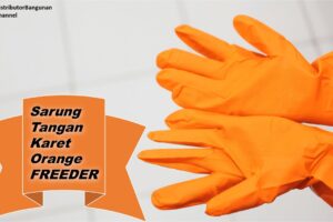 Toko Bangunan Jual Bahan Bangunan,Jual Sarung Tangan Di Bandung, Sarung Tangan Karet Orange FREEDER