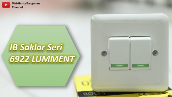 Toko Bangunan Jual Bahan Bangunan, Jual Saklar Di Bandung, IB Saklar Seri 6922 LUMMENT