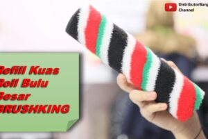 Toko Bangunan Jual Bahan Bangunan,Jual Refill Kuas Di Bandung, Refill Kuas Roll Bulu Besar BRUSHKING
