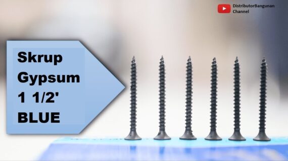 Toko Bangunan Jual Bahan Bangunan, Jual Skrup Gypsum Di Bandung, Skrup Gypsum 1 1/2′ BLUE