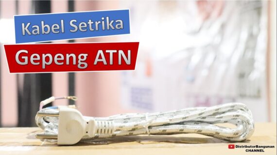 Distributor Alat Listrik, Jual Alat Listrik di Bandung, Kabel Setrika Gepeng ATN