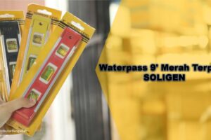 Toko Bangunan Jual Bahan Bangunan, Jual Waterpass Di Bandung, Waterpass 9′ Merah Terpedo SOLIGEN