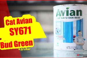 Distributor Cat Avian, Jual Cat Avian Di Bandung, Cat Kayu & Besi Avian SY671 Bud Green 0,9 Liter