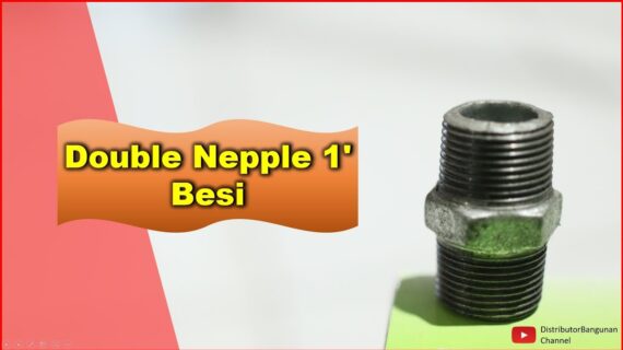 Toko Bangunan Jual Bahan Bangunan, Jual Double Nepple Di Bandung, Double Nepple 1′ Besi