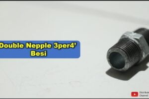 Toko Bangunan Jual Bahan Bangunan, Jual Double Nepple Di Bandung, Double Nepple 3per4′ Besi