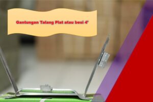 Toko Bangunan Jual Bahan Bangunan, Jual Talang Di Bandung, Gantungan Talang Plat atau besi 4′