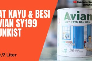 Distributor Cat Avian, Jual Cat Avian Di Bandung, Cat Kayu & Besi Avian SY199 Sunkist 0,9 Liter