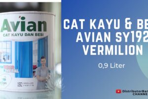 Distributor Cat Avian, Jual Cat Avian Di Bandung, Cat Kayu & Besi Avian SY192 Vermilion 0,9 Liter