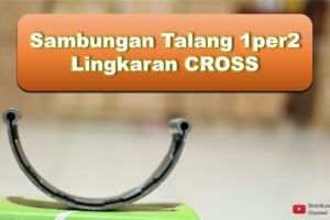 Toko Bangunan Jual Bahan Bangunan, Jual Talang Di Bandung, Sambungan Talang 1per2 Lingkaran CROSS